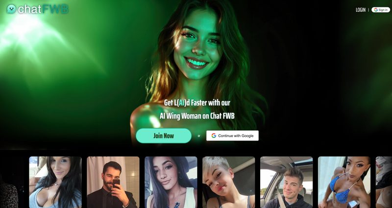 Chat FWB review – the Chat FWB dating app sign-up screen where we registered our test account